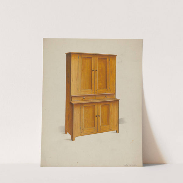 Shaker Cupboard by Alfred H. Smith