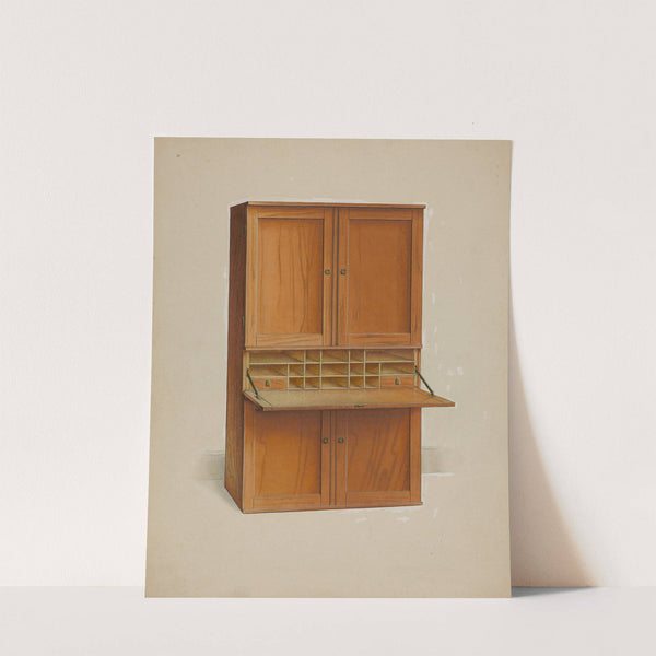 Shaker Desk by Irving I. Smith