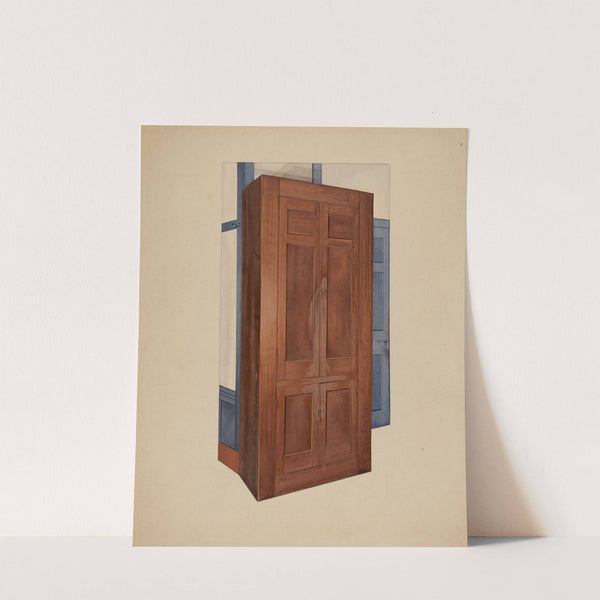 Shaker Dining Room Cupboard by William Paul Childers