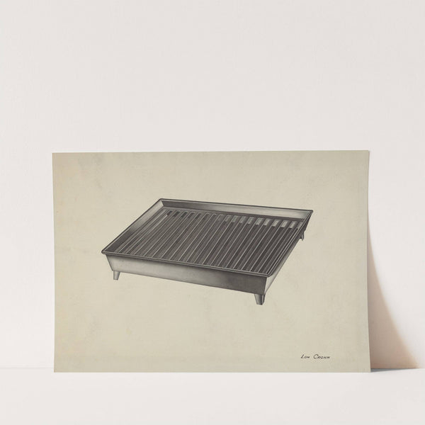 Shaker Dish Drainer by Lon Cronk