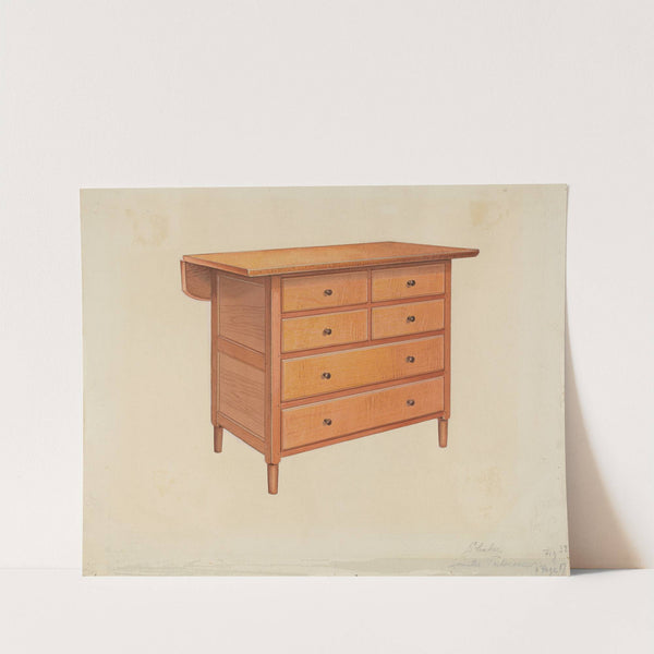 Shaker Dressmaker's Counter by Anne Ger