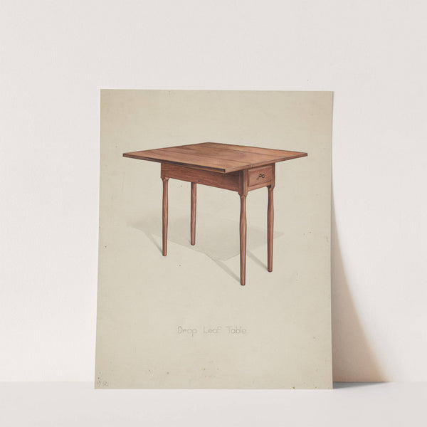 Shaker Drop-leaf Table by Irving I. Smith