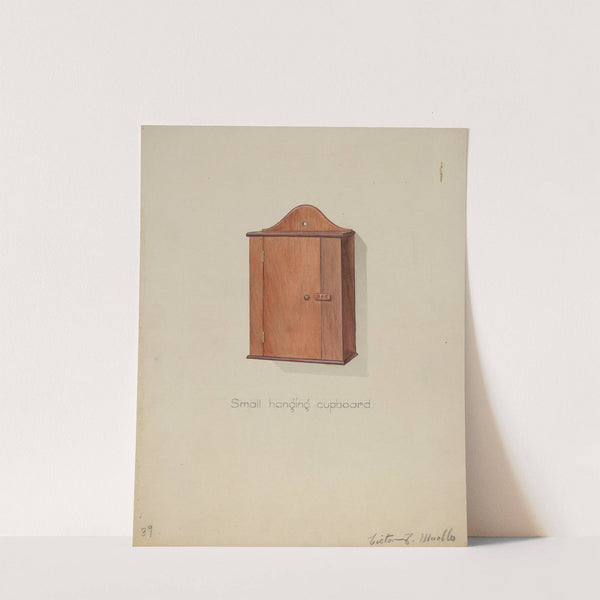 Shaker Hanging Cupboard by Victor F. Muollo