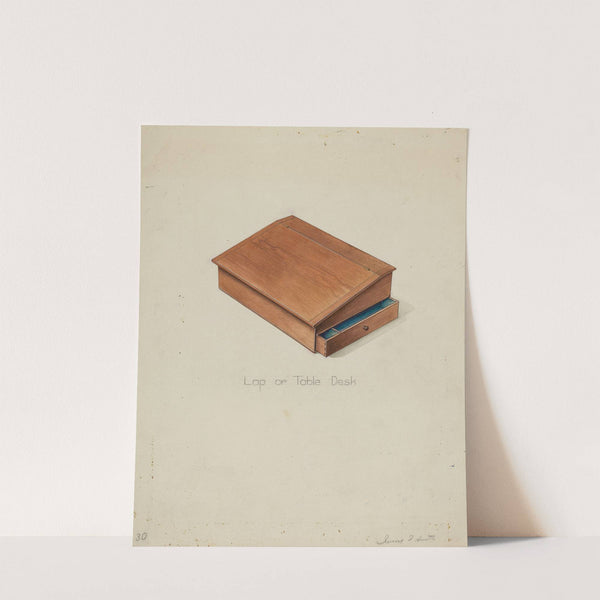 Shaker Lap Desk by Irving I. Smith