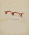 Shaker Long House Bench
