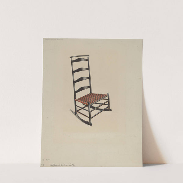 Shaker Rocking Chair by Alfred H. Smith