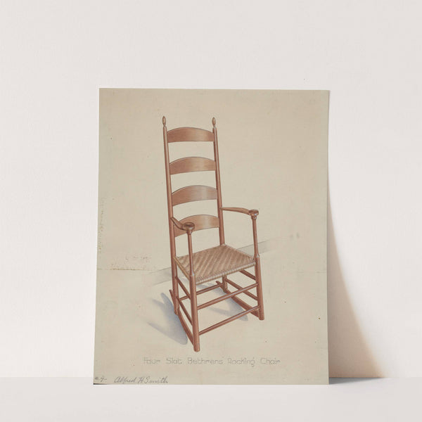 Shaker Rocking Chair by Alfred H. Smith