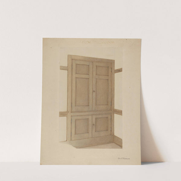 Shaker Room Cupboard by George V. Vezolles