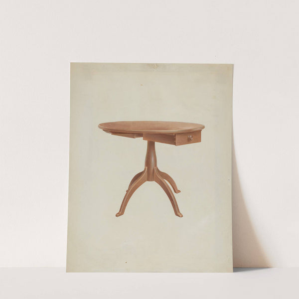 Shaker Round Table by Alfred H. Smith