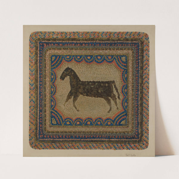 Shaker Rug (1935-1942) by George V. Vezolles