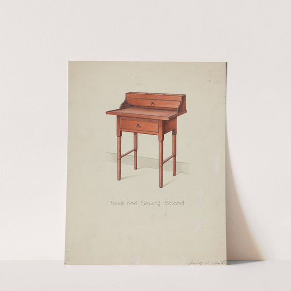 Shaker Sewing Table by Irving I. Smith