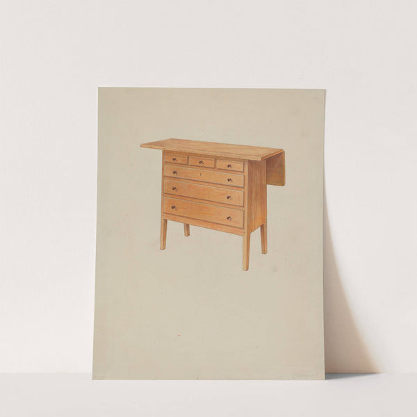 Shaker Sewing Table by Irving I. Smith