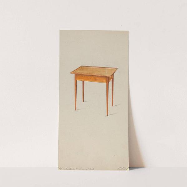 Shaker Small Table by Alfred H. Smith