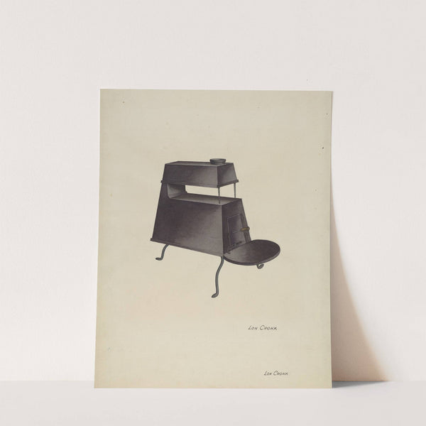 Shaker Stove (c. 1941) by Lon Cronk