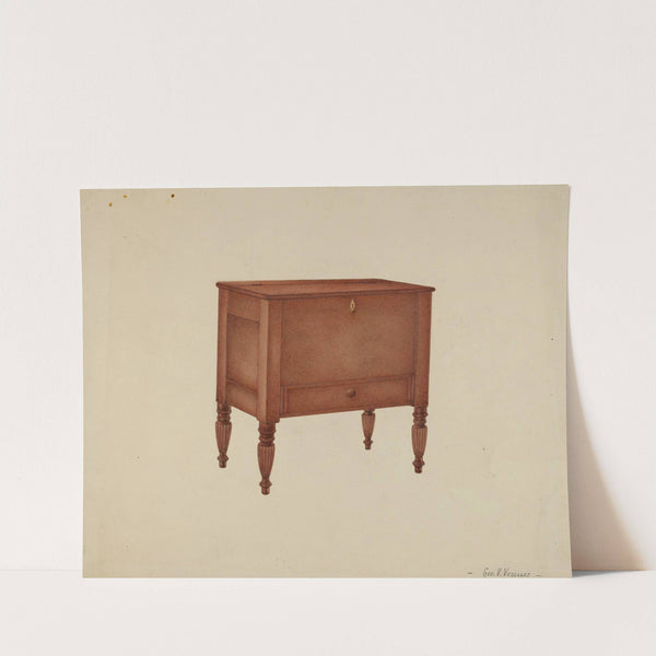 Shaker Sugar Chest by George V. Vezolles