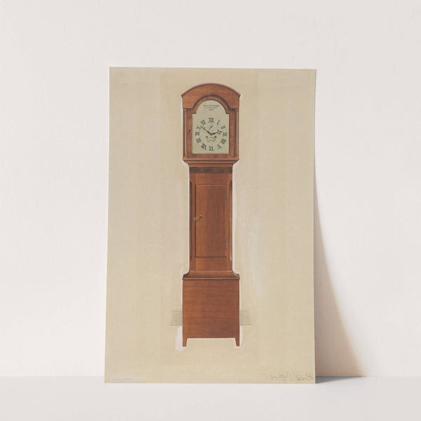 Shaker Tall Clock by Irving I. Smith