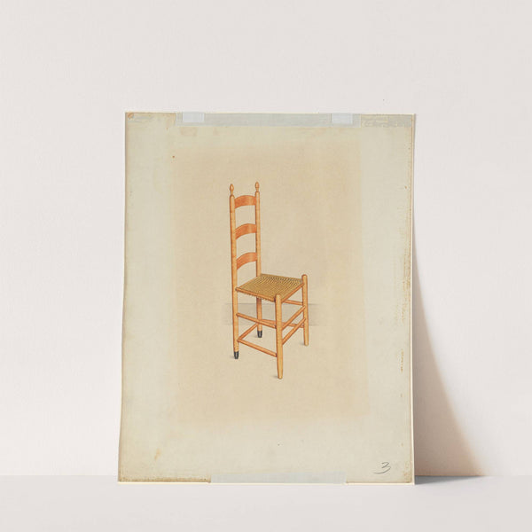 Shaker Tilting Chair by John W. Kelleher