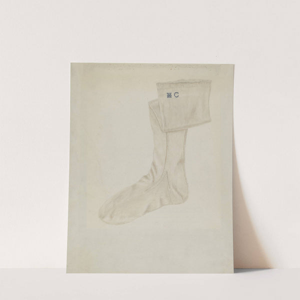 Shaker Woman's Stocking by Betty Fuerst
