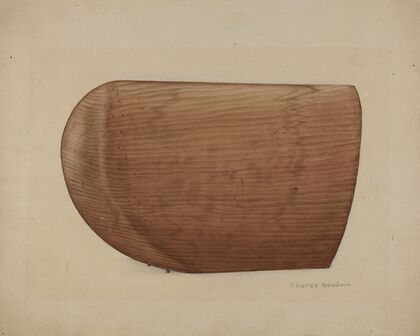 Shaker Wooden Bonnet Mold