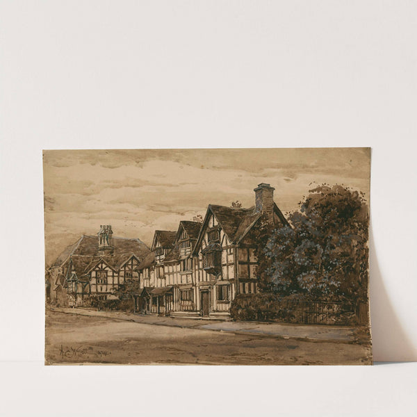 Shakespeare’s birthplace (1904) by A.C. Wyatt