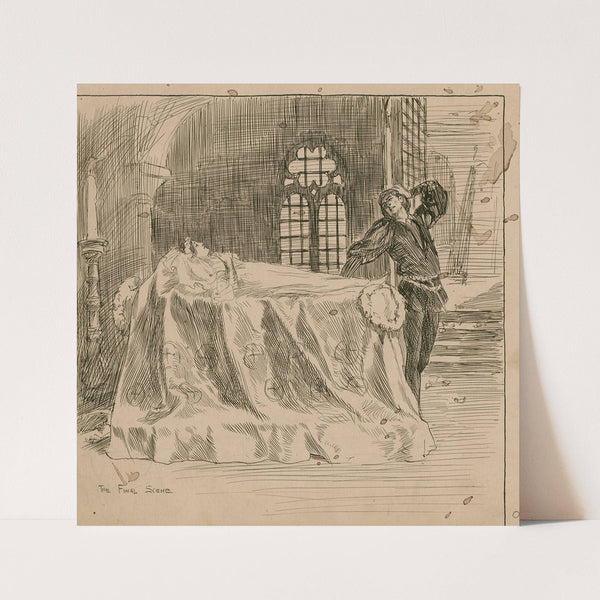 Shakespeare’s Romeo and Juliet, V, 3 ‘The final scene’ by Frederick Pegram