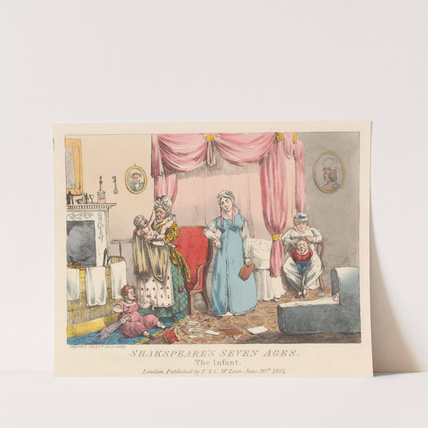 Shakespeare’s Seven Ages of Man (1824) by Henry Thomas Alken