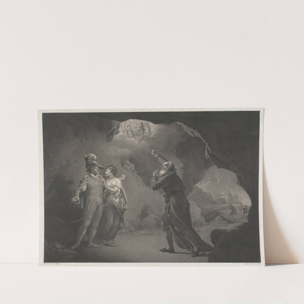 Shakespeare’s Tempest Act IV Scene I. Prospero’s Cell. (1800) by Joseph Wright of Derby