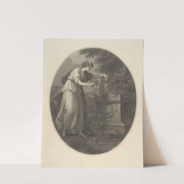 Shakespeare’s Tomb (1782) by Angelica Kauffmann