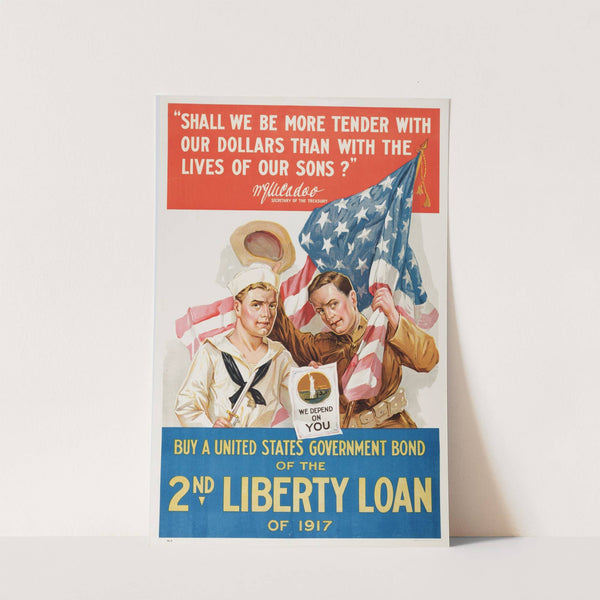 Shall we be more tender with our dollars than with the lives of our son (1917) by Edwards & Deutsch Litho. Co