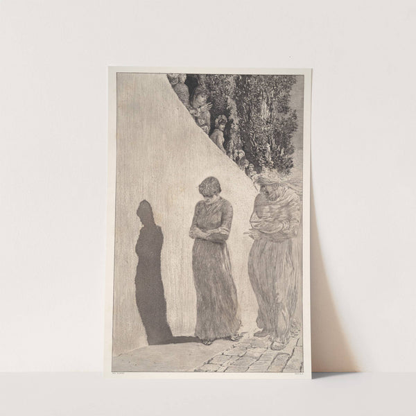 Shame (Schande) (1887) by Max Klinger
