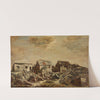 Shanties, Seventh Avenue and Fifty-Fifth Street by Ralph Albert Blakelock