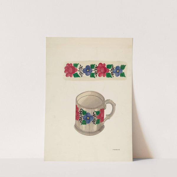 Shaving Mug by Irene M. Burge