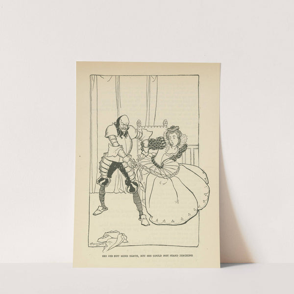 She did not mind death, but she could not stand pinching. (1911) by Arthur Rackham