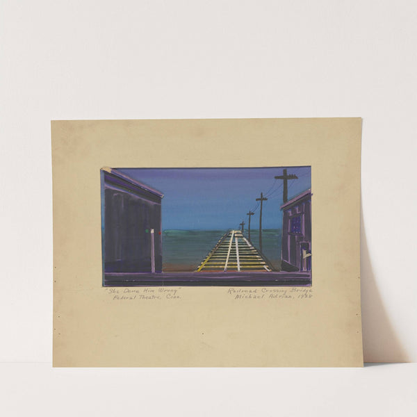 She Done Him Wrong: Railroad Crossing Bridge (1934-1943) by Michael Adrian