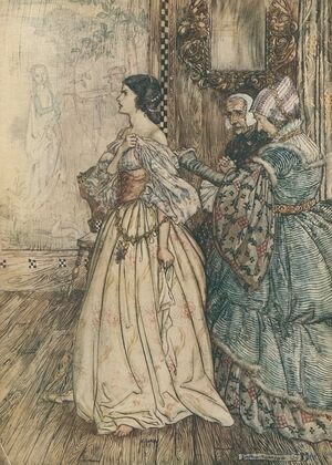 ‘She hath a mark, like a violet, between her shoulders, and another like it on the instep of her left foot.’