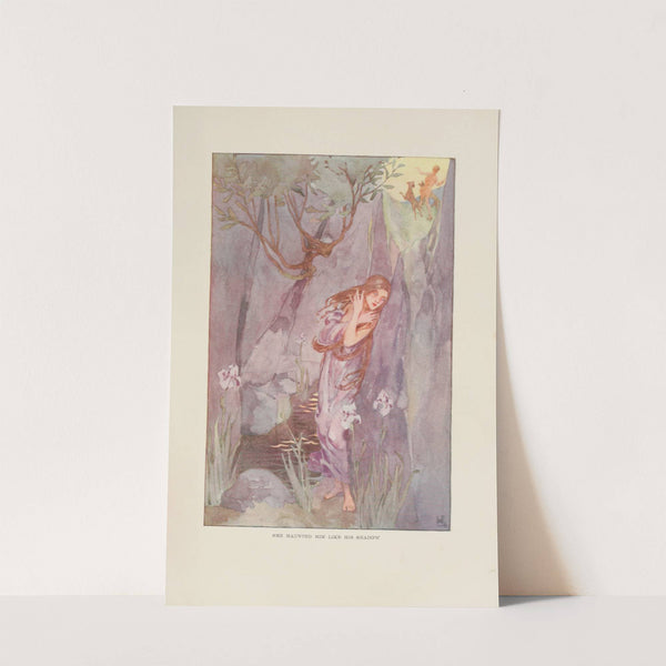 She haunted him like his shadow by Helen Stratton