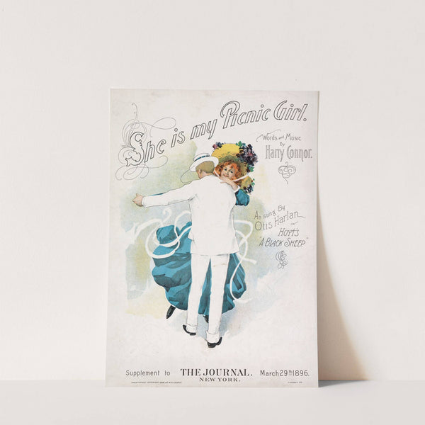 She is my picnic girl by Anonymous