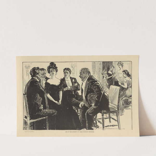 She is the subject of more hostile criticism (1900-1905) by Charles Dana Gibson