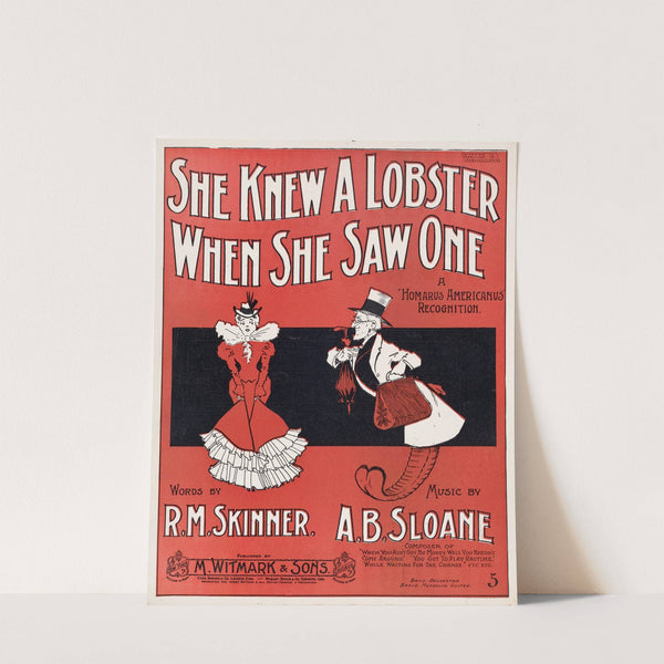 She knew a lobster when she saw one by Anonymous