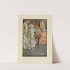 She smiled at him very graciously when he was introduced to her (1910) by Edmund Dulac