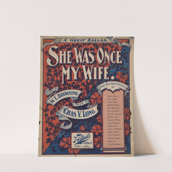 She was once my wife by Anonymous