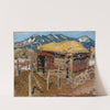 Shed in the Taos Mountains (1925) by Akseli Gallen-Kallela