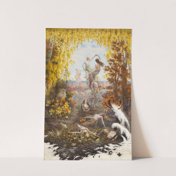 Shedding Leaves by Torsten Wasastjerna