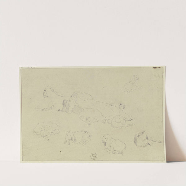 Sheep (1847) by Wilhelm Gentz