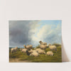 Sheep In A Pasture by Thomas Sidney Cooper