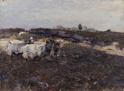 Sheeps in Moorland (1901-1904)