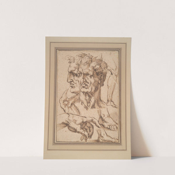 Sheet of Studies by Baccio Bandinelli