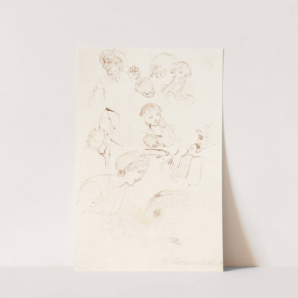 Sheet of Studies by Thomas Stothard