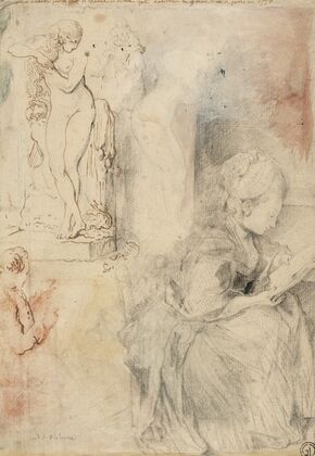 Sheet of Studies (late 1760–1779)