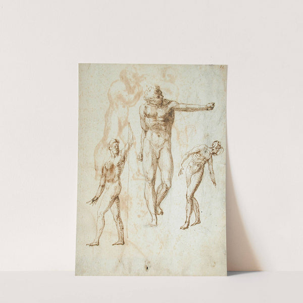 Sheet of Studies by Anonymous